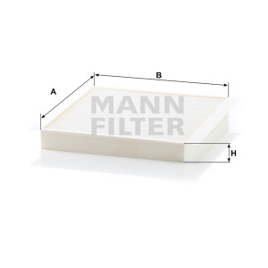Фильтр салона MANN-FILTER CU 2356